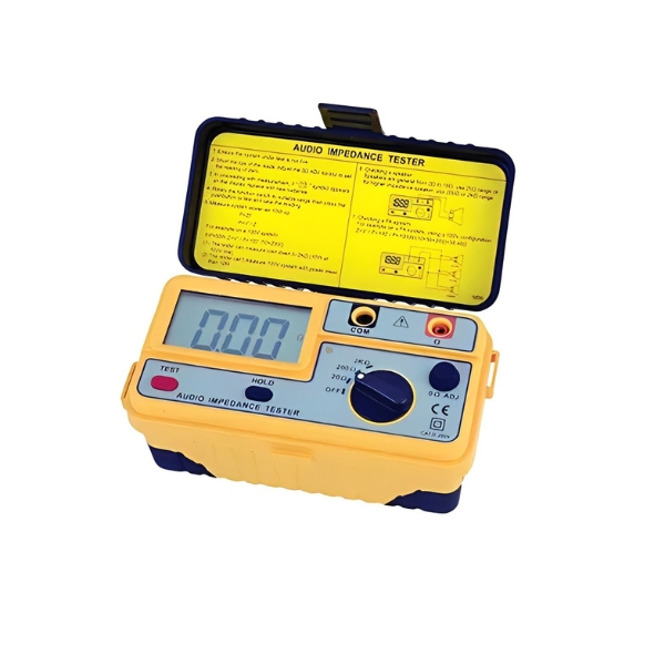 O Medidor de Impedância de Áudio foi projetado para a medição verdadeira da impedância real em sistemas de alto-falante a 1kHz, tais como sistemas de som, caixas acústicas, sistemas de PA.