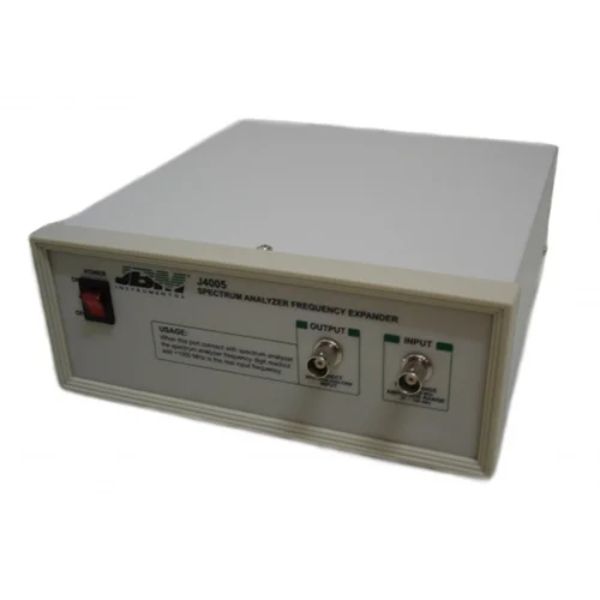 Analisador de Espectro J4004 é um instrumento eletrônico utilizado para a análise de sinais alternados no domínio da frequência para se conhecer as componentes harmônicas.