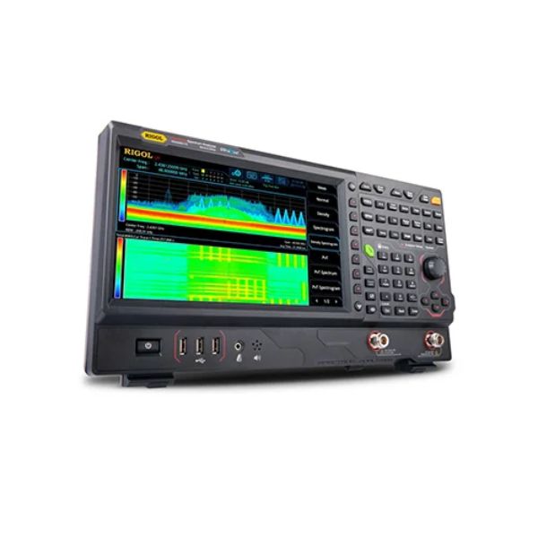 O Analisador de Espectro RSA5065 é um instrumento eletrônico utilizado para a análise de sinais alternados no domínio da frequência para se conhecer as componentes harmônicas.