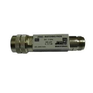 J2042 Adaptador de Impedâncias 50 /75 Ohms DC 3 GHz