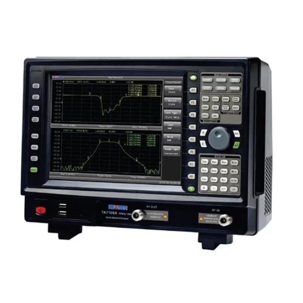 O analisador de rede RF é um instrumento utilizado para medir ou caracterizar a resposta de RF em dispositivos de RF e micro-ondas.
