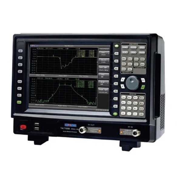 O analisador de rede RF é um instrumento utilizado para medir ou caracterizar a resposta de RF em dispositivos de RF e micro-ondas.