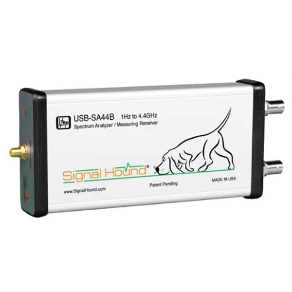 O Analisador de Espectro Signal Hound USB-SA44B Opt-1 é um Rádio Definido por  Software [Software Defined Radio (SDR)] otimizado como um Analisador de Espectro.